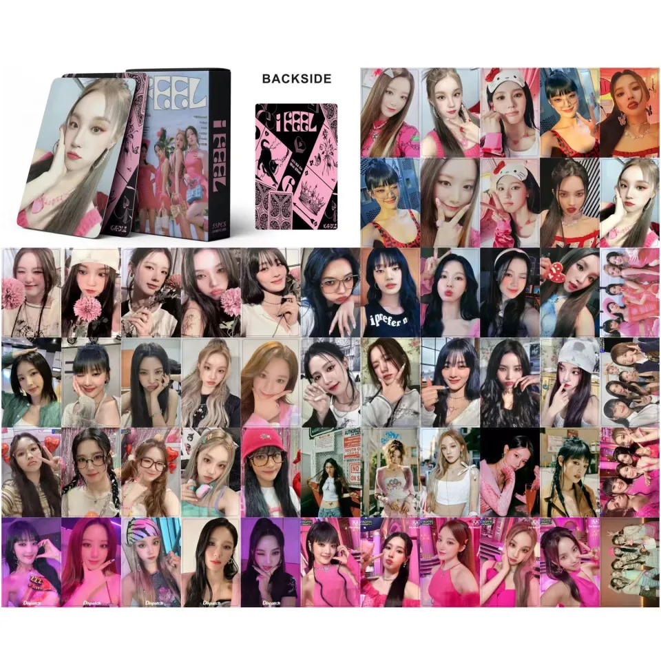 idle 台湾 公演 トレカ5枚セット 55pcs/set G Idle Lomo CardS 2022 G Idle World Tour Album Photocard