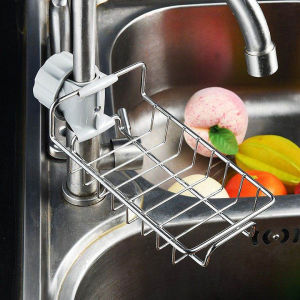 Kệ treo vòi rửa bát inox không gỉ Giá gắn vòi nước