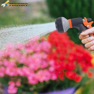 【New Arrival】8 Pattern Garden Water Gun Hose Spray Gun Car Washing Yard Water Sprayer