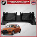 TOYOTA WIGO 2023-2025 5D Deep Dish Matting Extended (MADE IN THAILAND). 