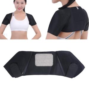 Double Straps Cervical Warmth Protectors Ergonomic Shoulder Support for Sports Enthusiasts Desk Workers Needing Comfort