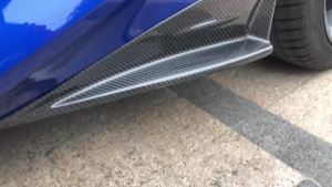 Side Wrap Angle and Rear Wrapangle of Carbon Fiber For Subaru BRZ GR86 2021-2023 Car Rear Bumper Lip Body Kit Spoiler Accessories
