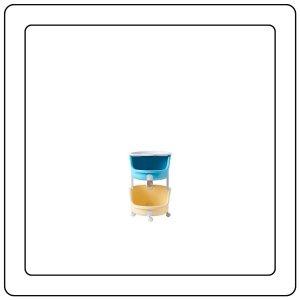 【JJ HOME】881 Toy Storage Rack for Kids Plastic Bin Box with Wheels