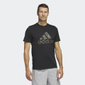 Adidas Men Sport Running CAMO SHORT SLEEVE TEE HS3215. 
