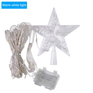 [Jocestyle Mall] LED Waterfall Tree Lights with Topper Star LED Lights Star String Lights for Wedding Party Home Holiday Decor