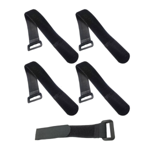 Durability Reusable Outdoor Strap 60cm Adjustable Hook And Loop Design For Securing Camping Outdoor Use 5 Pack