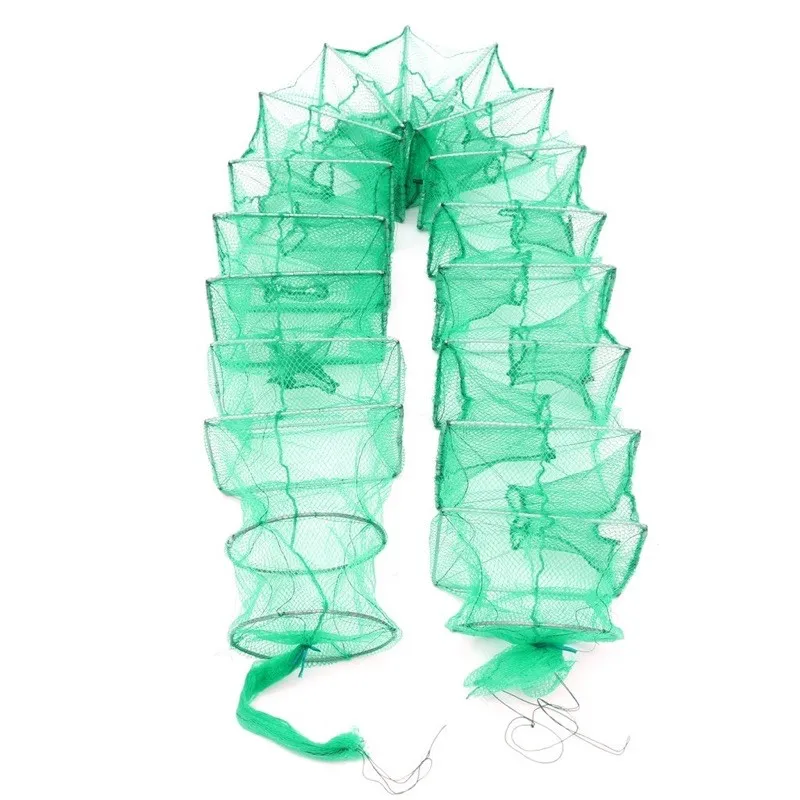 4.5m Shrimp Cage Fishing Net Catcher Trap Foldable Portable For