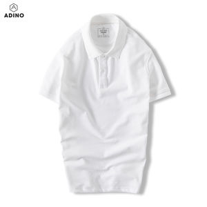 Áo polo nam ADINO 10 màu phối viền chìm vải cotton polyester co giãn dáng công sở slimfit hơi ôm trẻ trung AP80-AP89