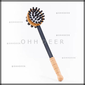 OHHDEER Double-Sided Manual Massage Hammer with Air Cushion | Flexible Handle Beater Relaxation Tool