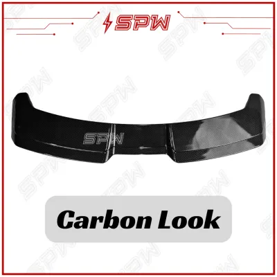 Perodua Ativa / Raize / Rocky (2021-2025) RS Spoiler Rear Trunk Top Spoiler Lip Lips ABS Gloss Black Paint Wing Tip 2021 2022 2023 2024 2025