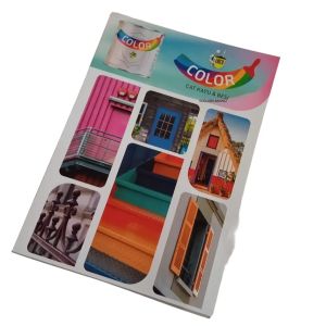 KATALOG CAT EMCO TIPE COLOR 0.8L COLOR CARD CAT EMCO KALENG PUTIH KARTU WARNA COLOUR buku