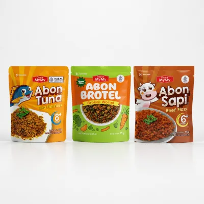 NF- PROMO MURAH PAKET HEMAT Dapat 3 pcs Tiga Abon MPASI Abon Bayi 8 bulan Non MSG