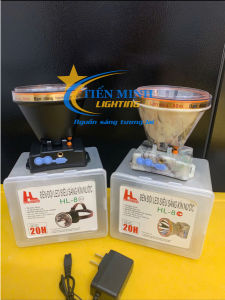 Đèn đội đầu kín nước siêu sáng HL8 ánh sáng trắng vàng tích hợp 2 chế độ sáng mạnh yếu