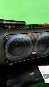 ลำโพงบลูทูธคาราโอเกะ เบสแน่น 6.5นิ้วเบิ้ล 2ดอกแน่นๆ BTS-1709X แถมไมค์ลอย ต่อไมค์เพิ่มได้ แอคโค่ได้ ปรับเสียงได้ เล่นคู่ได้