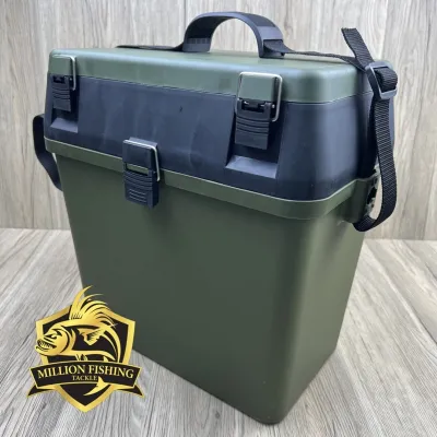 【BOX001】Direct Kilang Fishing Tackle BOX 37cm Kotak Pancing Tahan Lasak boleh Duduk