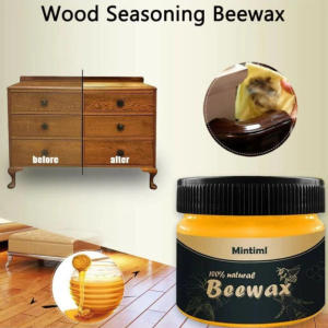 Furniture Care Wood Seasoning Beewax Polish Organic Natural Pure Wax Complete Solution Home Cleaning
