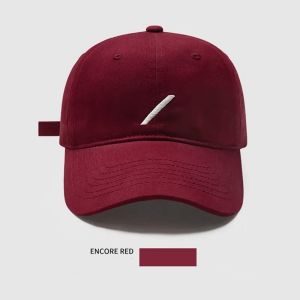 THANKSKY งานปัก หมวกเบสบอลปักลาย นิวยอร์คเดรส รูสำหรับเจาะ หมวกกันแดดหมวก เรโทร ผ้าคอตตอน หมวกเบสบอลตัวอักษร สาวๆ