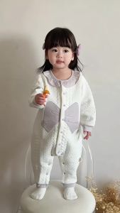 Baby cotton clothing a Autumn and winter style warm clothing for baby boys and girls padded newborn clothes for going out
