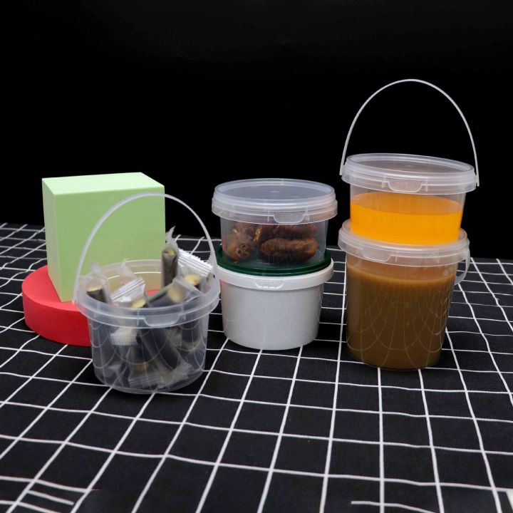 Tea Popper DHUusjDisposable Taro Mashed Popper Bucket Yogurt Fruit Milk Tea Ice ...