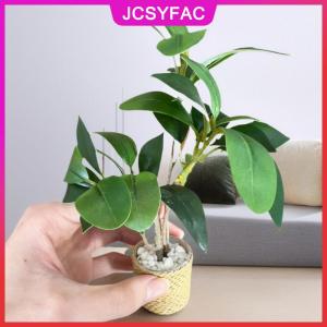 JCSYFAC 1 6 Nhà búp bê mô phỏng cây xanh trồng trong chậu Mô hình nhà búp bê trang trí cảnh nhà vi cảnh quan vườn cây trang trí