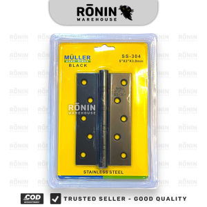 MULLER Engsel bearing stainless hitam 3 4 5 inch BC pintu jendela