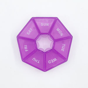 One Week Medicine Box 7 Independent Dense Moisture-Proof Anti Mixing Ultra Large Capacity Portable