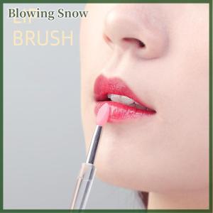 Blowing 1Pc Portable Silicone Lip Brush With Cover Soft Multifunctional Lip Balm Applicator Lipstick Lipgloss Eyeshadow Makeup Brushes