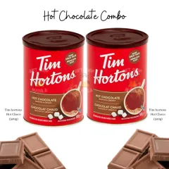 Does tim hortons hot chocolate 2025 have milk