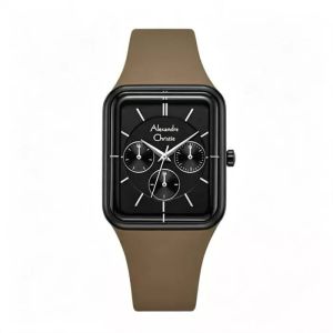 Jam Tangan Wanita Alexandre Christie AC 2744 AC2744 AC5001 AC 5001 Original Garansi Resmi 1 Tahun - Tali Rubber
