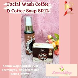 SR12 Sabun Wajah Flek Hitam Facial Wash Dan Herbal Soap Coffee Pembersih Muka Alami Cocok Bagi Cewek Atau Cowok Mencerahkan Mengatasi Bekas Jerawat Kusam