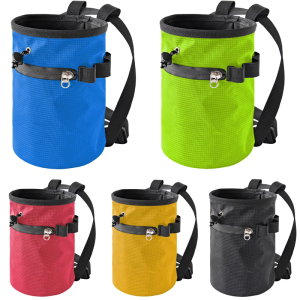 Rock Climbing Chalk Bag Magnesia Pouches Bouldering Chalk Bucket Storage Bag for Weight Liftings Climbing