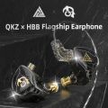 QKZ x HBB Earphones KOL Tuning Tone Professional Earphone Dynamic HIFI Bass IEM Headphone Sports Running Game Headsets Noise Cancelling Earbuds HD Resolution 2pin Detachable Monitors For Smartphones MP3 MP4 Players Tablet Laptops Computers. 
