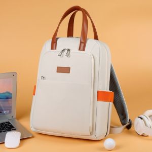 OutingSG® Women 14 15 Inch Laptop Backpack Oxford Waterproof Large Capacity Multifunctional Stylish Commuter Daypack Travel Notebook Bag
