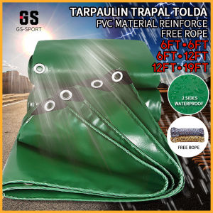 Tarps tarpaulin trapal tolda buy 1 take 1rope size 9ft x 12ft trapal waterproof makapal truck cover high quality tarpaulin Multiple sizes available