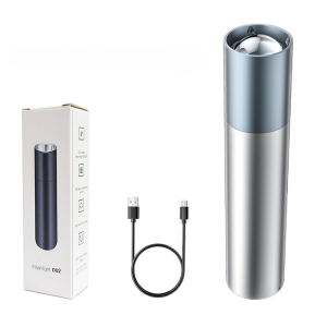 ไฟฉายแสงจ้ากลางแจ้ง ซูมไฟกลางแจ้งแบตเตอรี่ลิเธียมในตัว