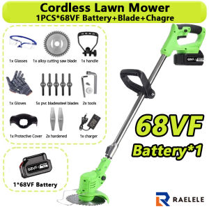 Portable Grass Cutter Cordless Lawn Mower Electric Mower 68V/98V/168V Cordless Grass Trimmer