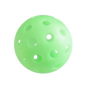 BHYJGD Multicolor Luminous Pickleball Elastic Glow in The Dark Glowing Balls Creative 74MM 40 Holes PE Ball Indoor Utdoor
