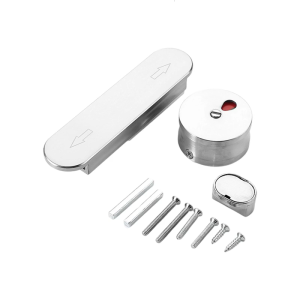 Yên tĩnh khóa đẩy phòng tắm cửa trượt Bolt zincs hợp kim phân vùng khóa cửa với chiếm chỉ số dễ dàng cài đặt