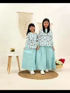 New Cutetrik Set Rok Anak Perempuan Cutetrik Baju Setelan Anak Remaja Pakaian Muslim Anak Setelan Rok Anak Perempuan Terbaru