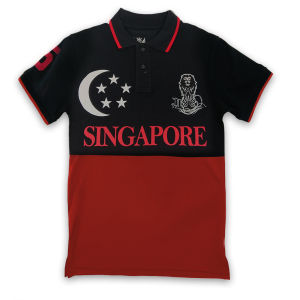 Polo Shirt for Men -Singapore Travel Guardian Angel 2024