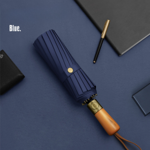 【SG】16 Ribs Automatic Storm-resistant Large Anti UPF50+ Umbrella Sun Rain Folding Dual-purpose Business