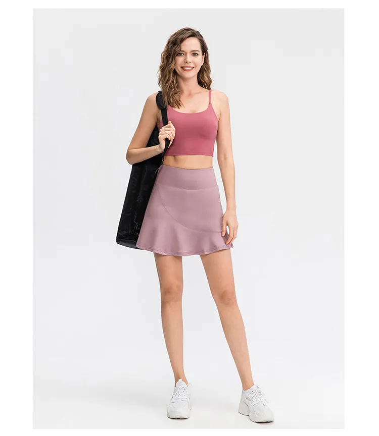 Women's Athletic Golf Skorts Lightweight Stretchy Pleated Skirts