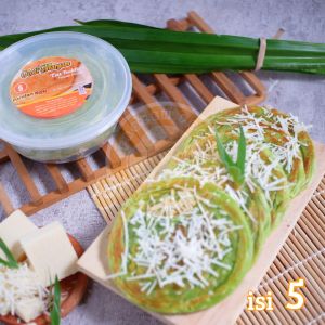 Roti Maryam Pandan Keju Makanan Frozen Food Roti Canai Cane Paratha Prata Mariam Homemade Isi 5 Pcs