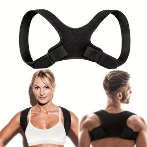 HAF0083 Invisible Posture Corrector Adjustable Comfortable Back Correction Strap Soft Elastic Spine Support Brace Improve Sitting Posture