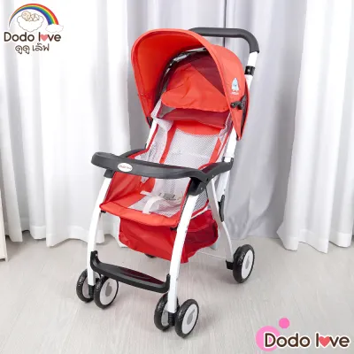 รถเข็นแรกเกิด-2ปี DODOLOVE รถเข็นเด็ก 4 ล้อ รถเข็นพับได้ รถเข็นพกพามีพนักพิงปรับเอนได้ รถเข็น น้ำหนักเบา