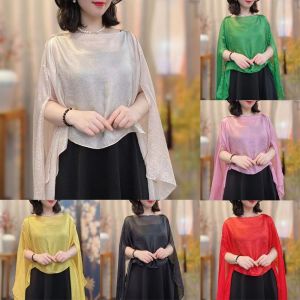 W3DD ชีฟองผ้าชีฟอง ผ้าคลุมไหล่สำหรับผู้หญิง สีบริสุทธิ์ ชุดกระโปรงยาว เสื้อคลุมงานพรอมตอนเย็น ผ้าพันคอด้านบน ผ้าคลุมไหล่คาร์ดิแกน ผู้หญิงผู้หญิงผู้หญิง