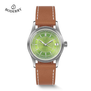 Boderry HOU Vintage Automatic Watch 100M Waterproof Business Mechanical Watches Birthday Gift For Men Boyfriend Husband