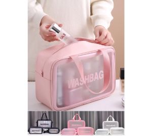 【SpendWithJoy】 Waterproof Cosmetic Bag Makeup Bag Beauty Case Travel Toiletry Bag Organizer Cosmetic Storage Bag Washbag