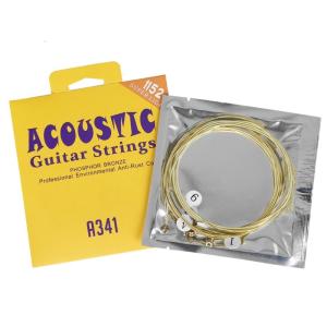 6PCS Guitar dân gian lõi thép Chuỗi 6 Đàn ghi-ta acoustic dây dây thay thế cho người mới bắt đầu biểu diễn lâu dài