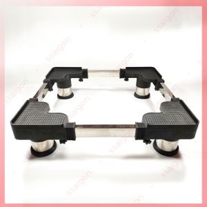 Chân máy giặt tủ lạnh trụ inox chống rung ồn cao cấp - Bảo hành 2 năm